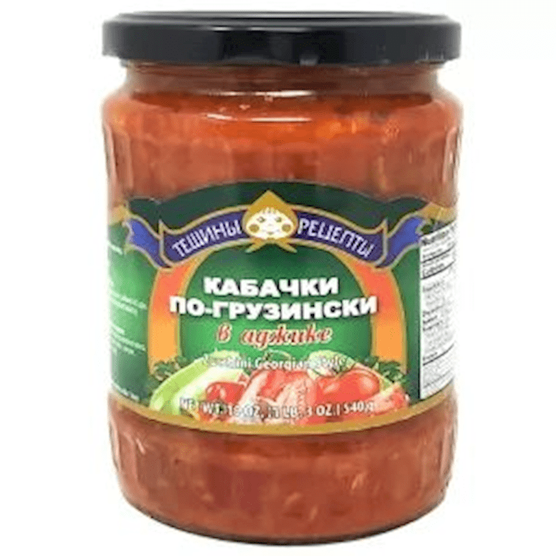 Tescheni Recepti SALAD ZUCCHINI GEORGIAN STYLE 580GR. TR