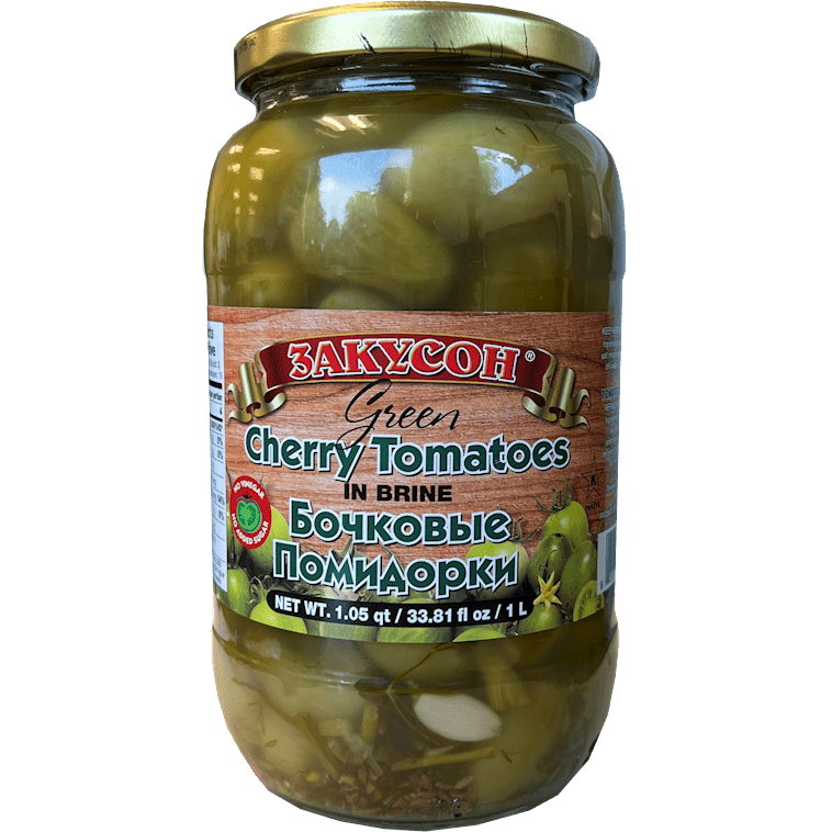 ZAKUSON Cherry Green Tomatoes, 1L