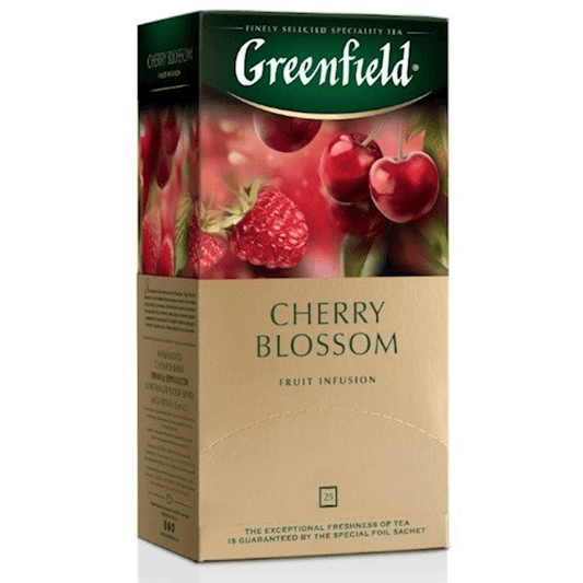 GREENFIELD HERBAL TEA CHERRY BLOSSOM 25PAK