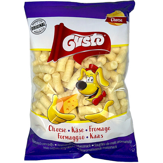 GUSTO MAIS SNACK CORN PUFFS W/ CHEESE 80G