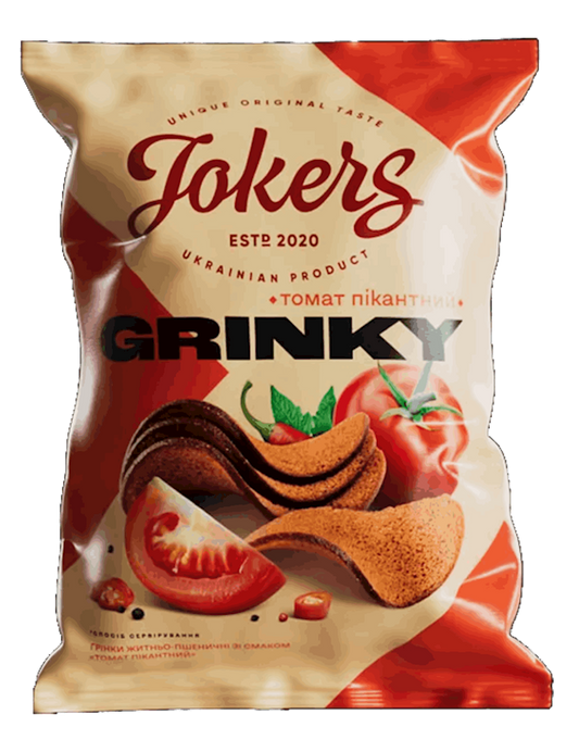 JOKERS GRENKI VOLNISTYE PREMIUM RYE-WHEAT SPICY TOMATO 80G