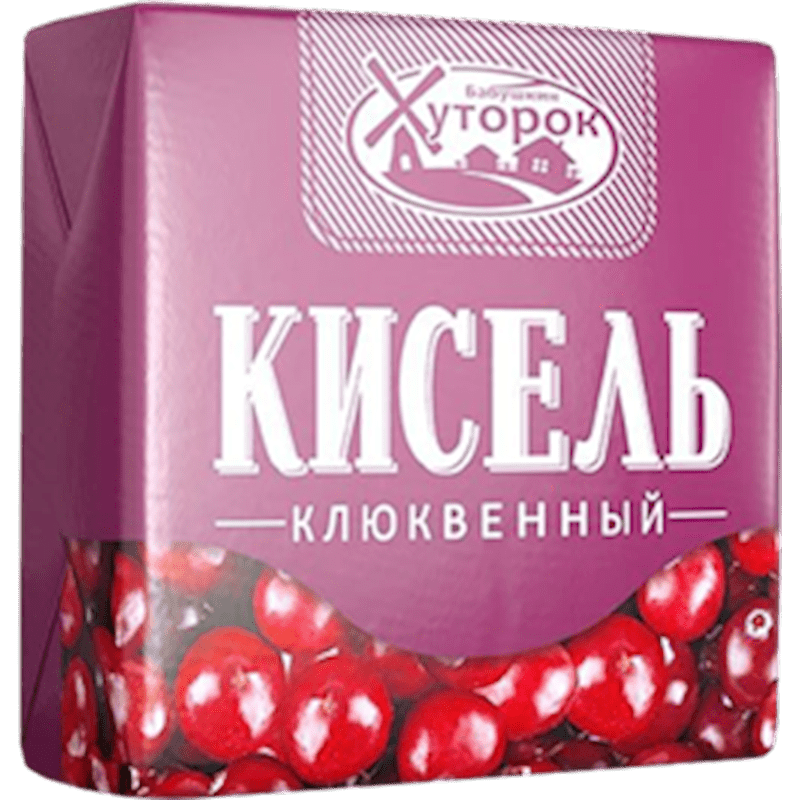 Hutorok Kisel Cranberry Dry Brick 180 gr Babushkin