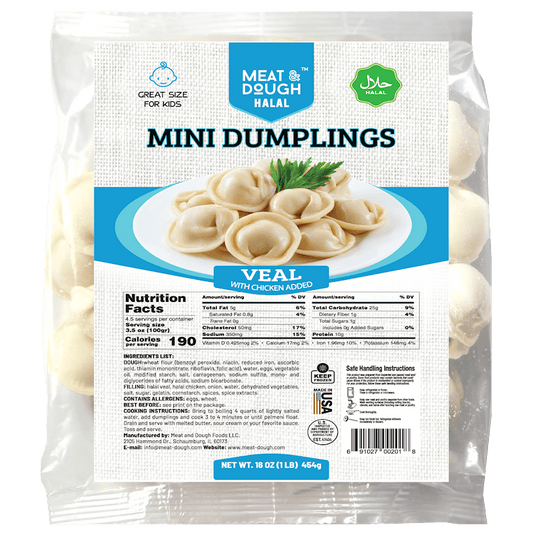 HALAL M&D MINI Veal, USA, 1lb