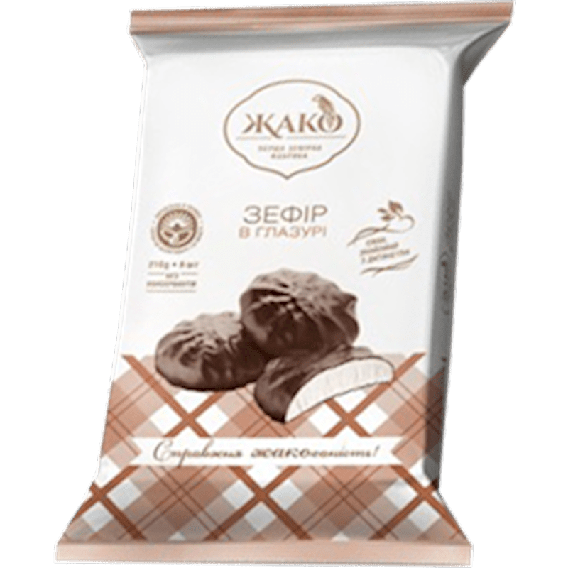 ZEFIR ZHAKO IN CHOCOLATE 210GR