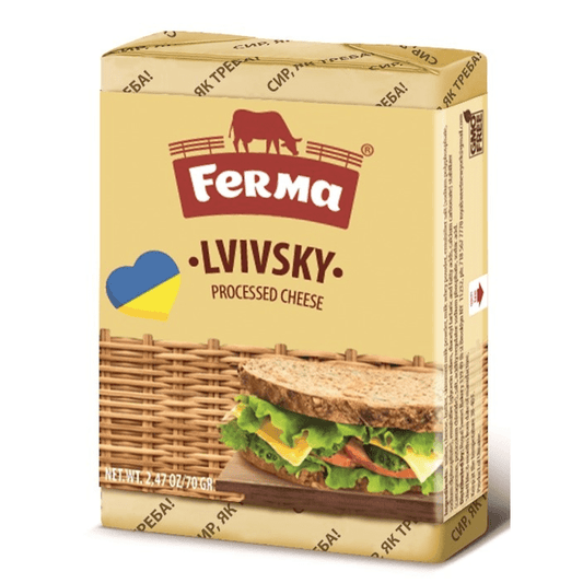 FERMA PLAVLEN. LVOVSKIY CHEESE 70GR.