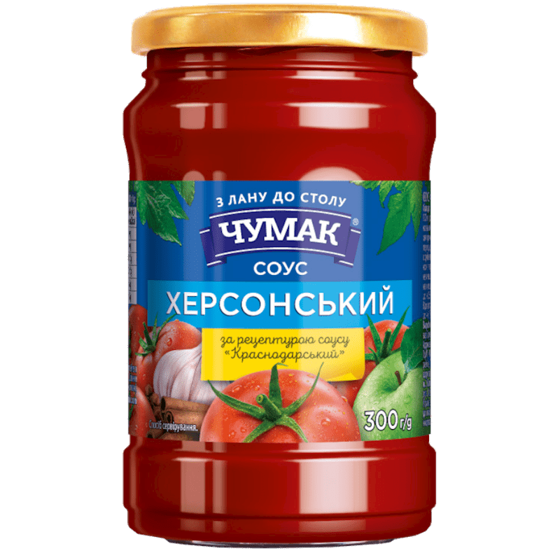 CHUMAK SAUCE  KHERSONSKY UKRAINE, 300G