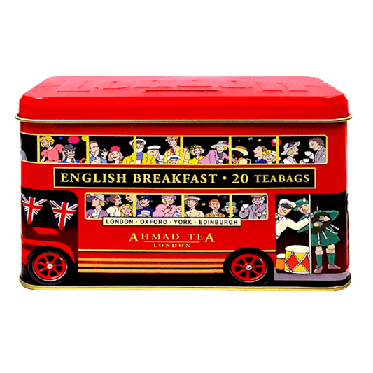 AHMAD GIFT SET TEA ''LONDON BUS CADDY'' SRI LANKA 20TB