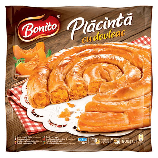 BONITO SPIRAL PIE w/ PUMPKIN 800g/12