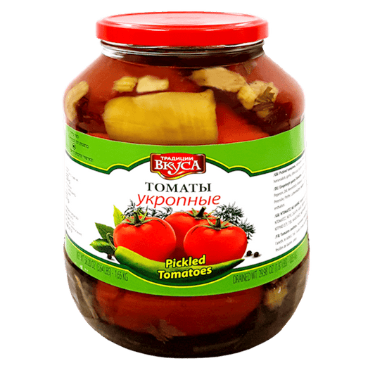 TRADICII VKUSA KOSHER TOMATOES WITH DILL, MOLDOVA,  1.7L