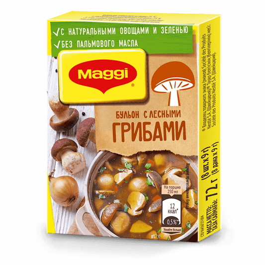 MAGGI  MUSHROOM CUBES 72GR