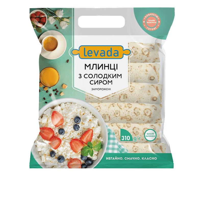 LEVADA CREPES (BLINCHIKI) SWEET CHEESE 310G