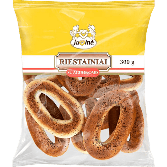 JAVINE Baranky Bread Rings ''Poppy Seeds'', Lithuania, 300g