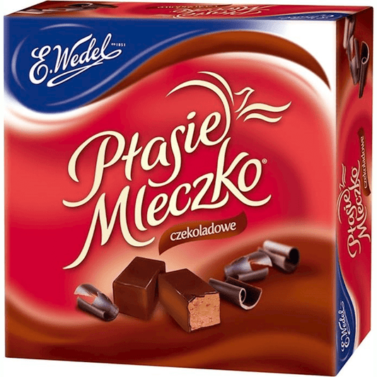 MARSHMALLOW CHOCOLATE IN  DARK CHOCOLATE 340 GR PTASIE MLECZKO