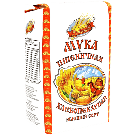 RUSSKOE POLE WHEAT FLOUR, 1KG