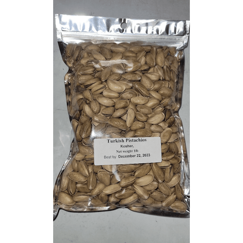 PISTACHIOS TURKISH 1LB