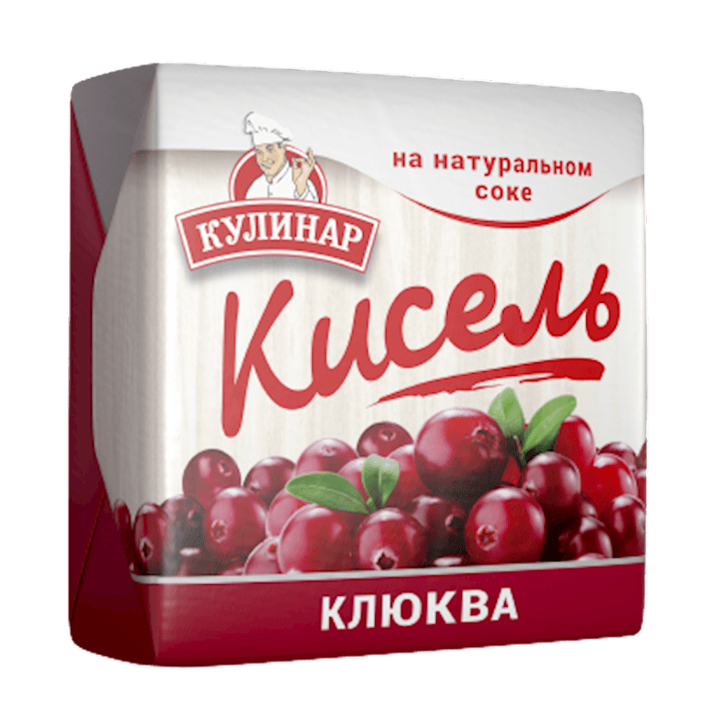 KISEL CRANBERRY NATURAL 220G KULINAR