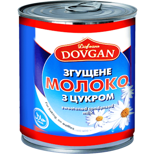 DOVGAN CONDENSED MILK HALAL E/O 370G