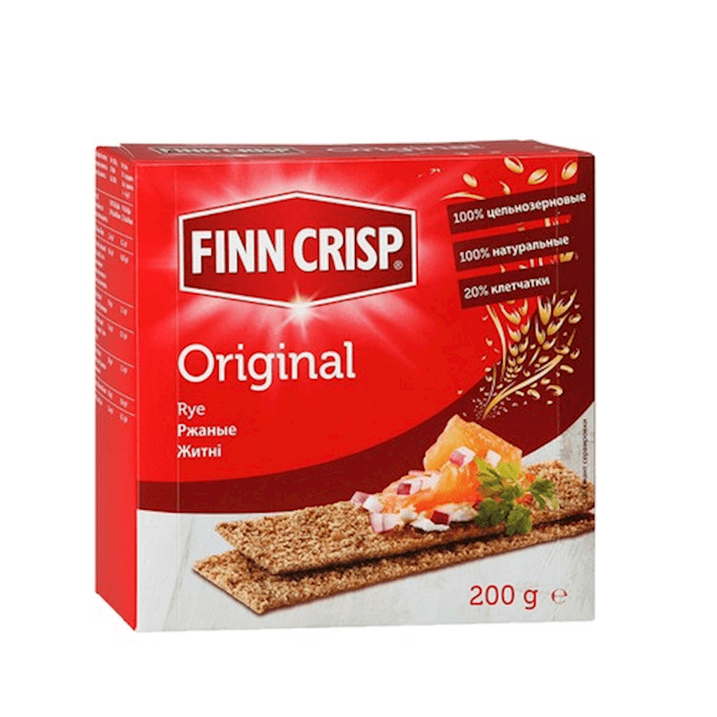 TOASTED BREAD ORIGINAL 200GR  FINN CRISP