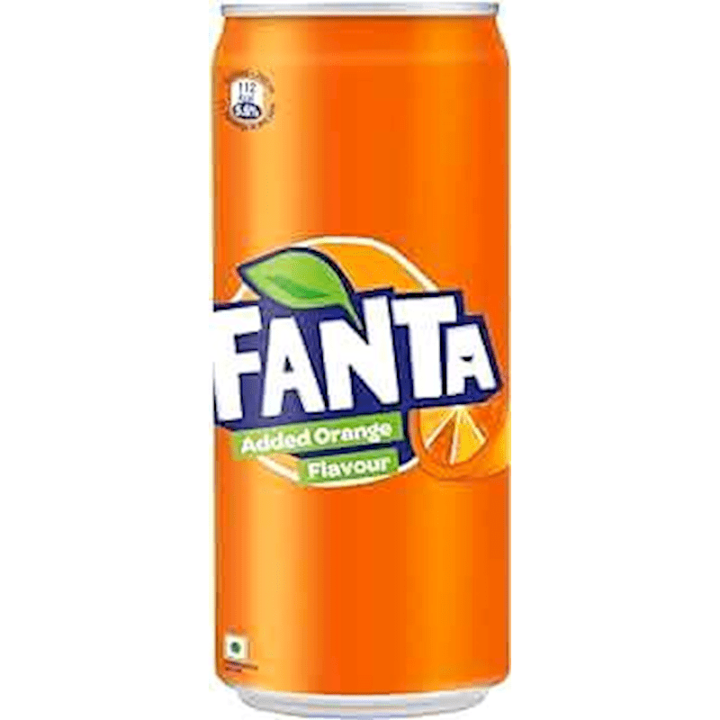 Fanta can Orange 0.33L