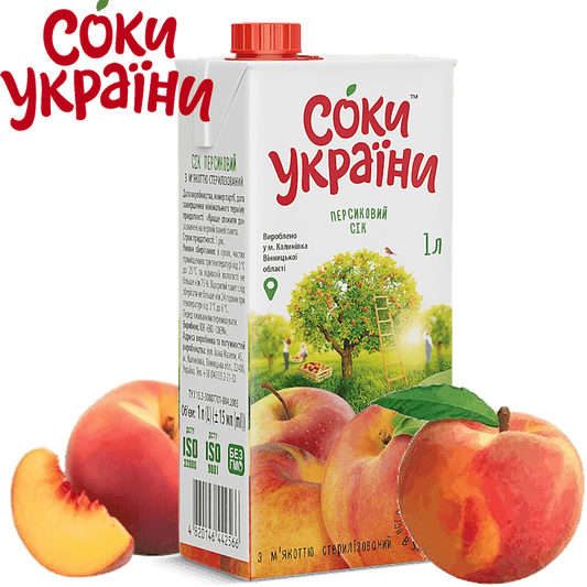 JUICE (TP) PEACH 1LT