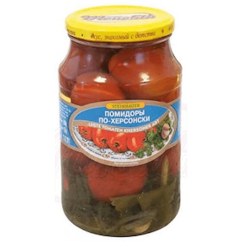 STEINHAUER TOMATOES PO-KHERSONSKI 850GR SMALL KRYAT GLASS