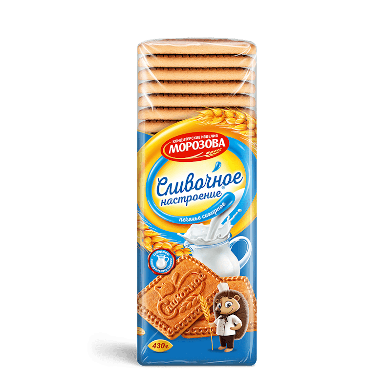 COOKIES SLIVOCHNOE 430gr MOROZOVA