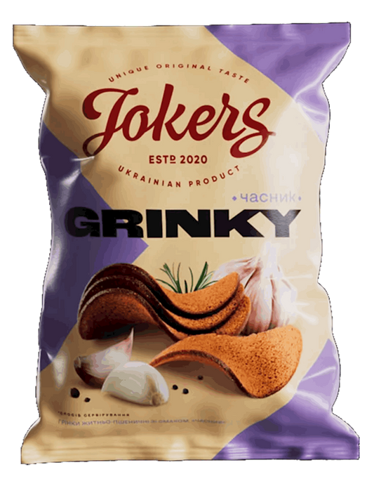 JOKERS GRENKI VOLNISTYE PREMIUM RYE-WHEAT GARLIC 80