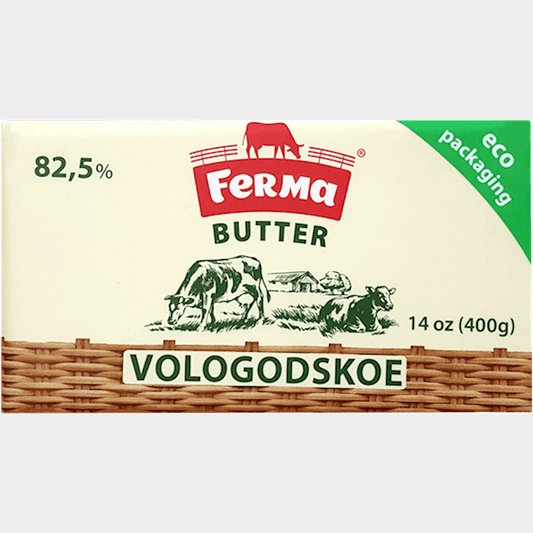 FERMA BUTTER  VOLOGODSKOE  82.5% 400G