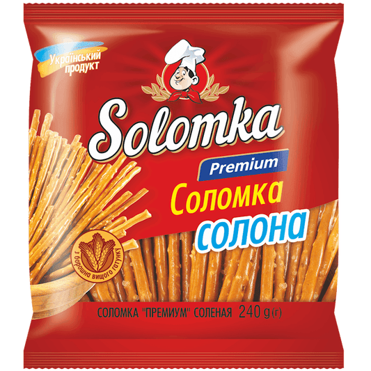 SOLOMKA SALTED BREADSTICKS PREMIUM 240G