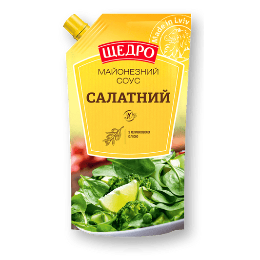 SCHEDRO MAYONNAISE FOR SALAD 30% W/OLIVE OIL 550G