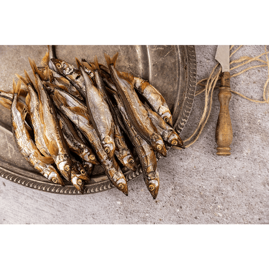 LOOSE COLD SMOKED CAPELIN,1 LB