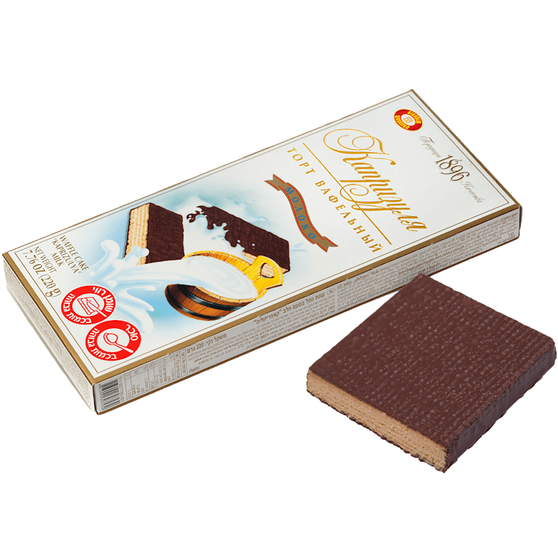 WAFER CAKE WITH MILK 220G KAPRIZULYA