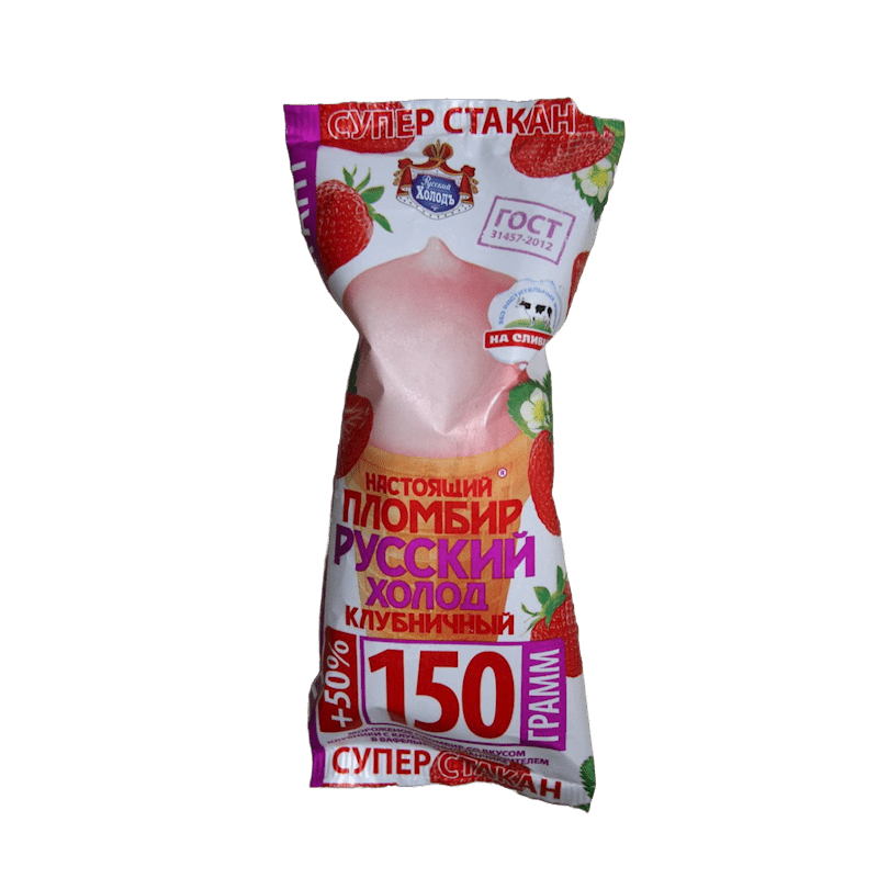 Giant Strawberry cup Ice Cream 150g