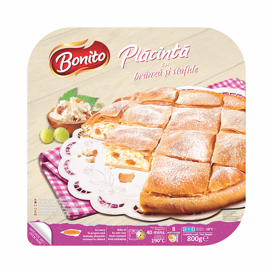 BONITO PIE w/ CHEESE & RAISINS 800g/12