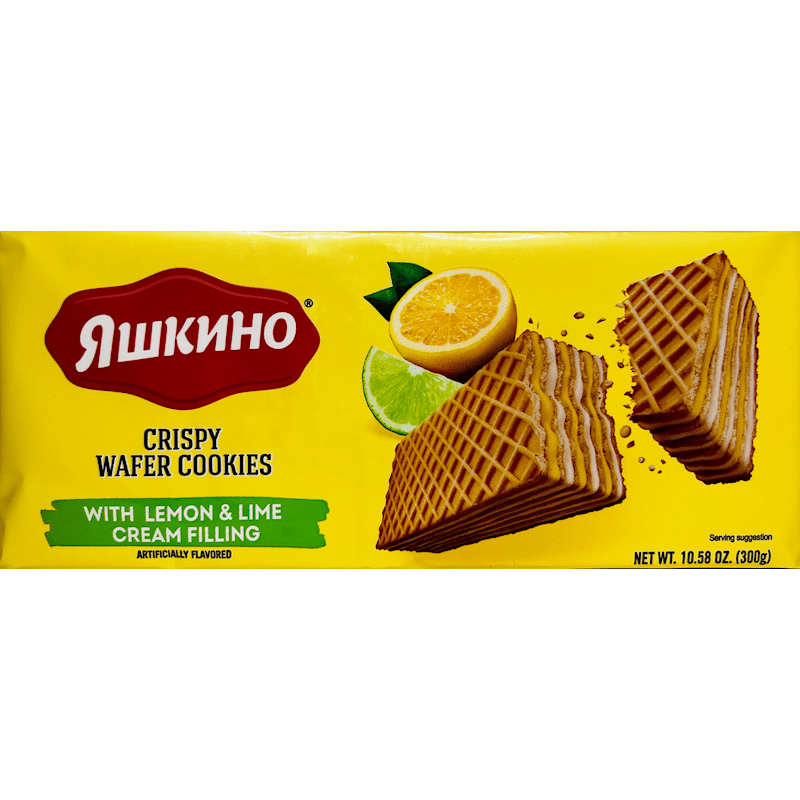 WAFERS "LEMON-LIME" 300G YASHKINO