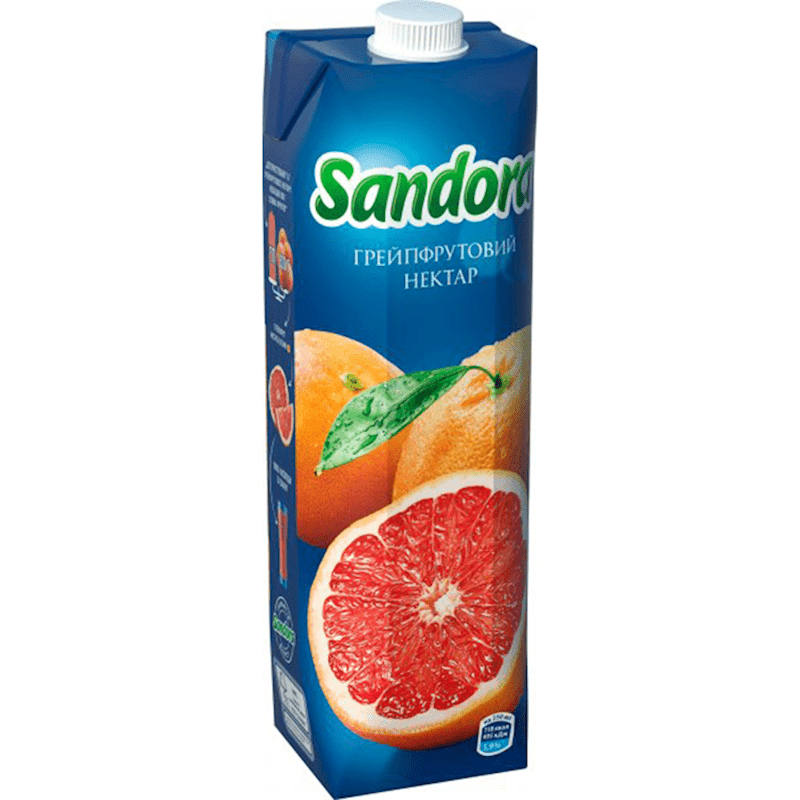 SANDORA GRAPEFRUIT NECTAR 0.95L