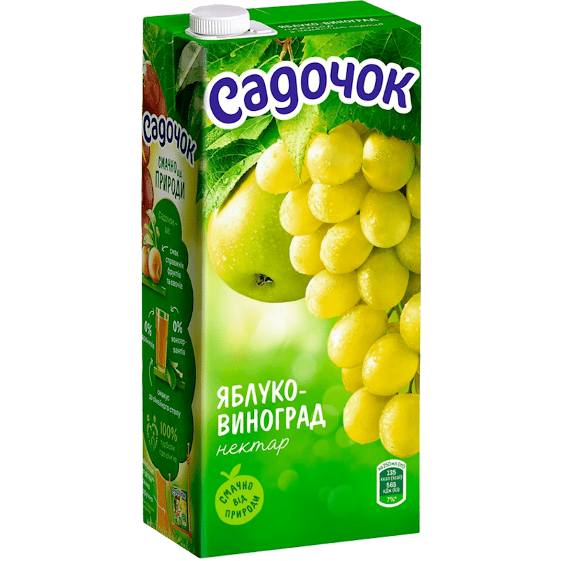 SADOCHOK NECTAR APPLE-GRAPE 0.95L