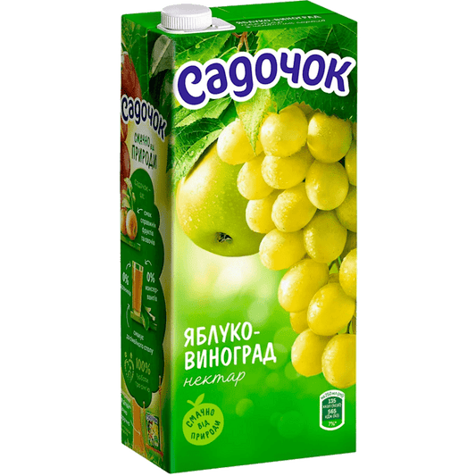 SADOCHOK NECTAR APPLE-GRAPE 0.95L