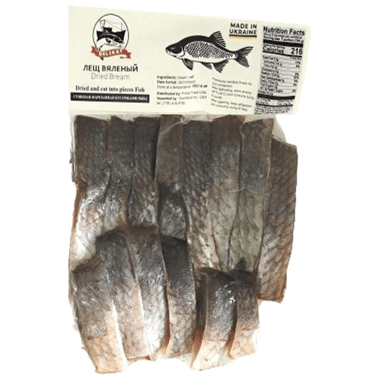 PIECES LESCH-BREAM DRY FISH 200G KEEP REFRIGIRATED!! DELIKAT