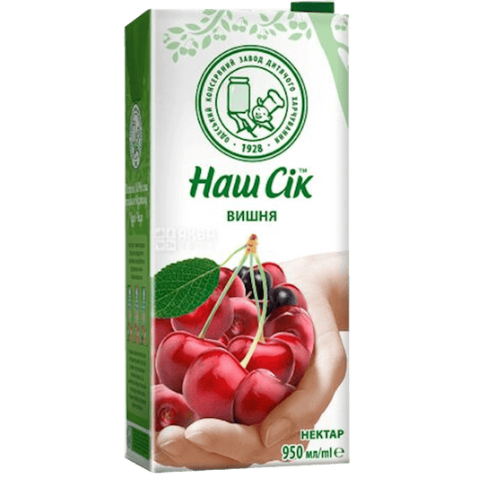 NASH SOK JUICE CHERRY 0.95L