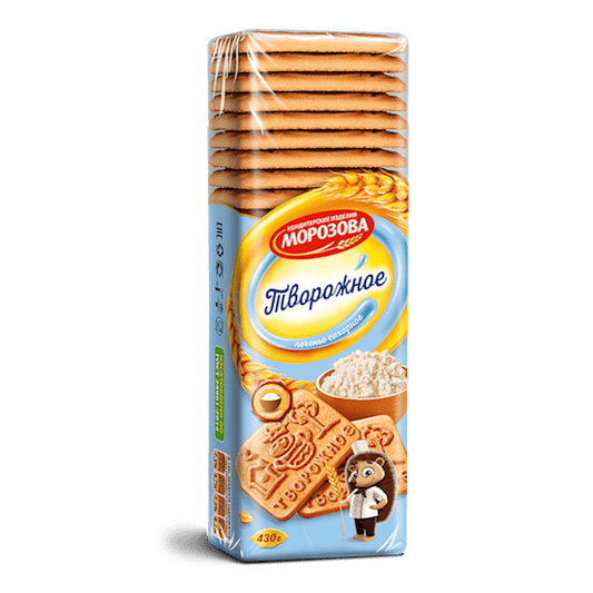 COOKIES FARMER CHEESE 430G MOROZOVA