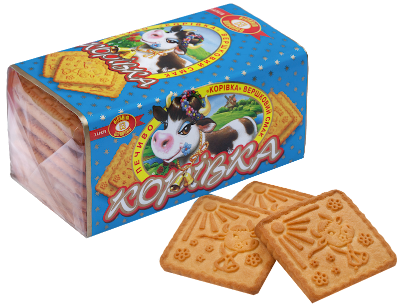 HB Cookies Korovka with Cream Taste, 60*180g