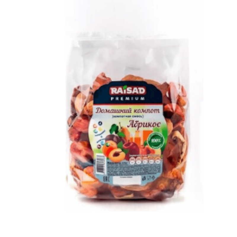 Domashniy kompot Apricot RaySad  375g