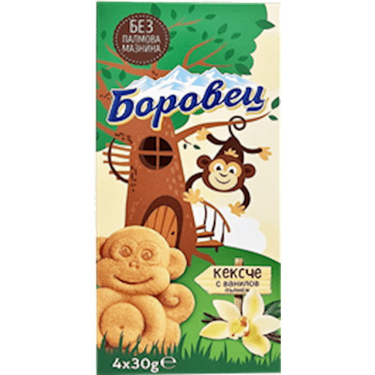 Cookies Monkey Vanilla 120 gr Borovets