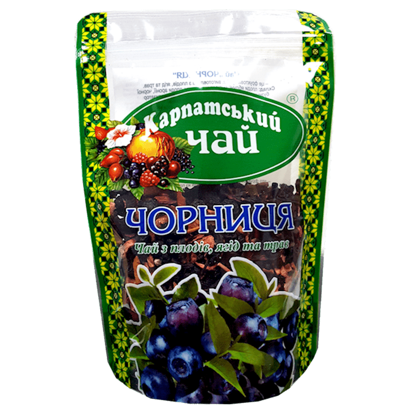 HERBAL TEA BLUEBERRY 100G CARPATHIAN