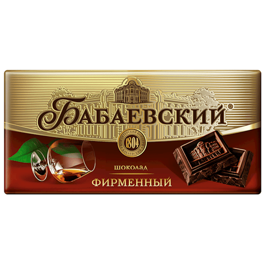 BABAEVSKIY CHOC. FIRMENIY 100GR