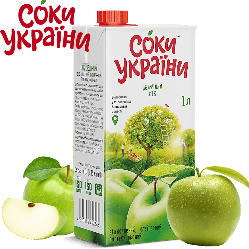 JUICE  APPLE 1LT