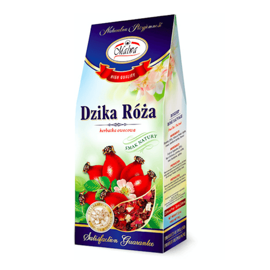 Malwa Herbata Susz Owocowy- Dzika Roza (Dried-Rosehip Tea) 80g