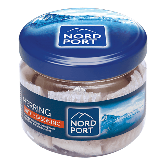 NORD PORT ATLANTIC HERRING PIECES WITH SPICES 290G/10.23OZ