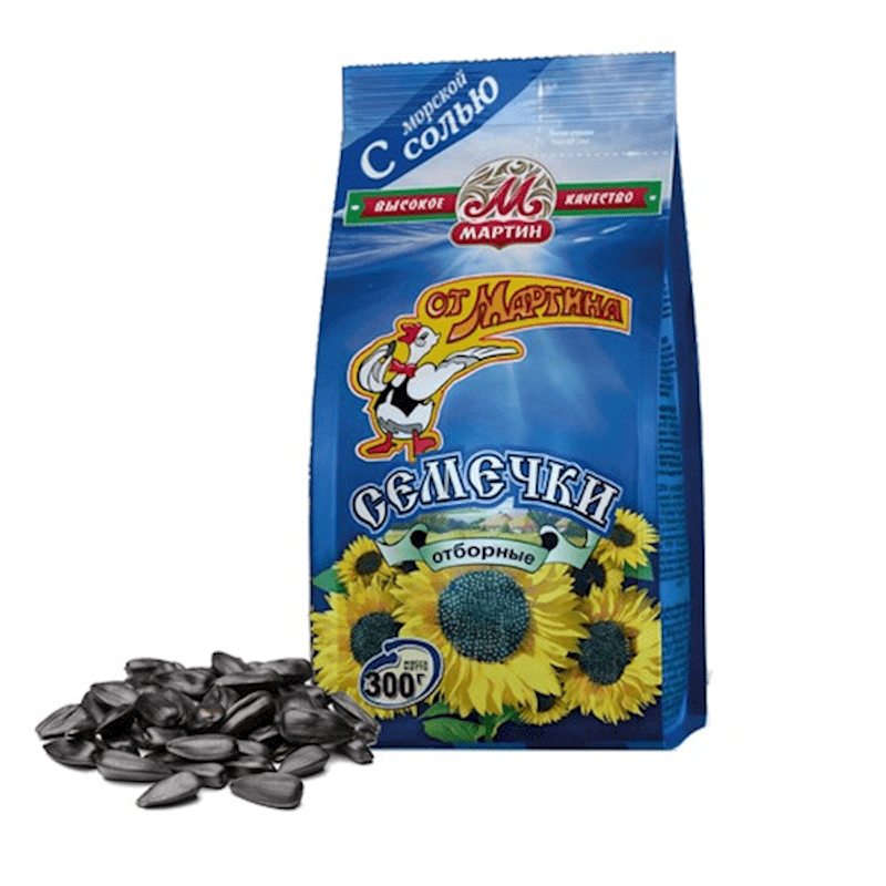 Sunflower Seeds PREMIUM SALTED 300gr  Martin